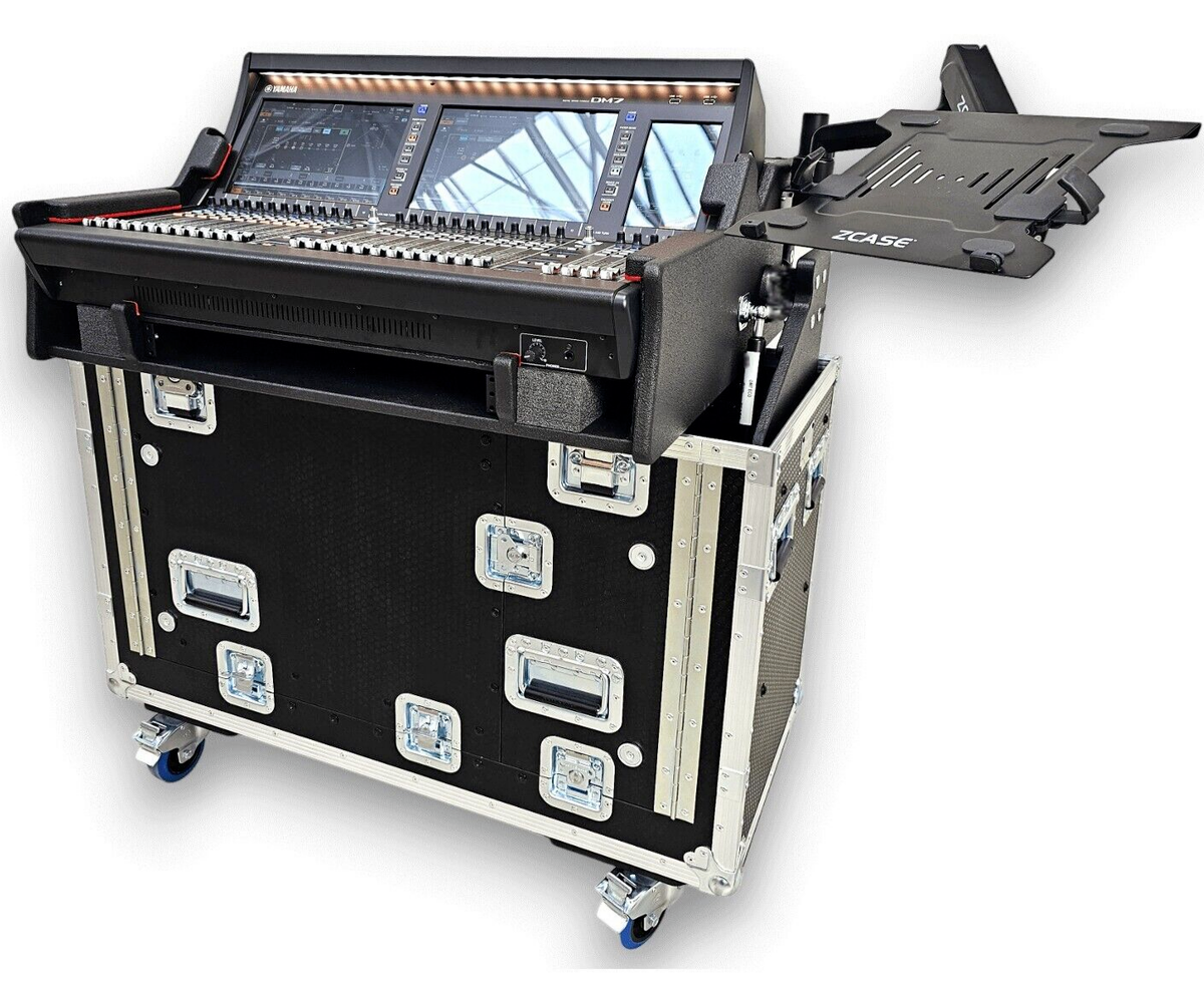 ProX XZF-YDM71ULMA for Yamaha DM7 Flip console1U Rack Space Flight