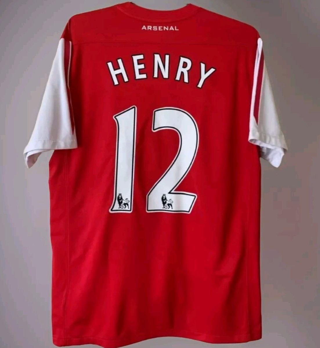 Arsenal FC Nike Thierry Henry Soccer Jersey France Rare Vintage
