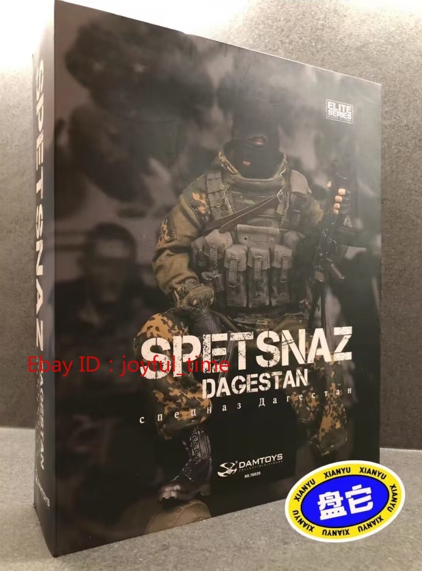 IN STOCK，DAMTOYS 1/6 Russian Spetsnaz In Dagestan Action Figure