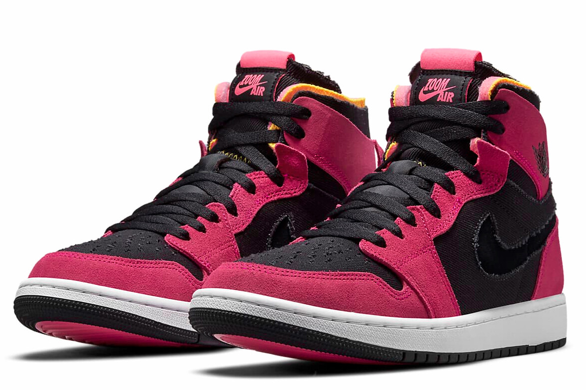 Air Jordan 1 Zoom CMFT Fireberry/White/Black/Hyper Pink CT0978-601