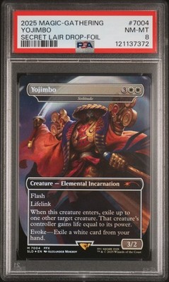 2025 MTG SECRET LAIR DROP FOIL #7004 YOJIMBO PSA 8 | eBay