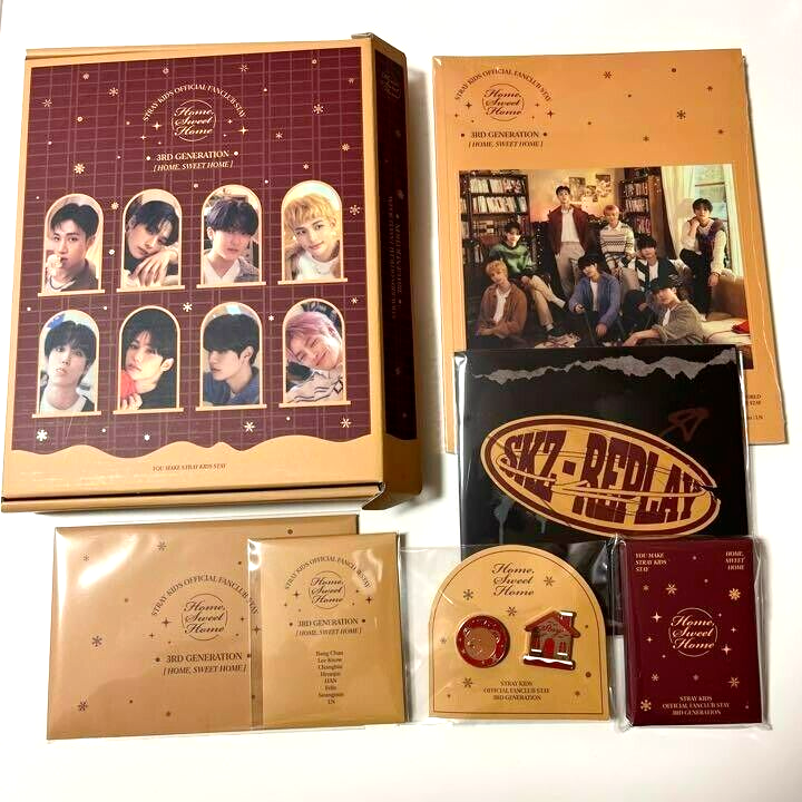 Stray Kids 3rd Membership Welcome Kit Set Korean FC Stay SKZ