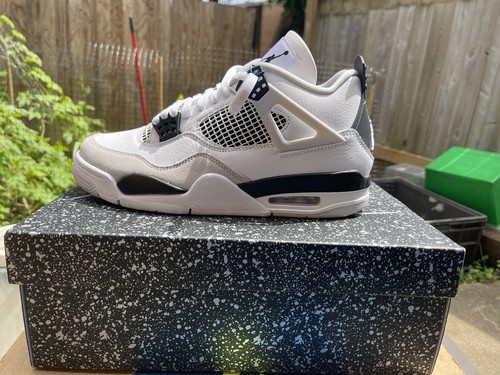 Size 9 - Jordan 4 Retro Mid Military Black for sale online | eBay