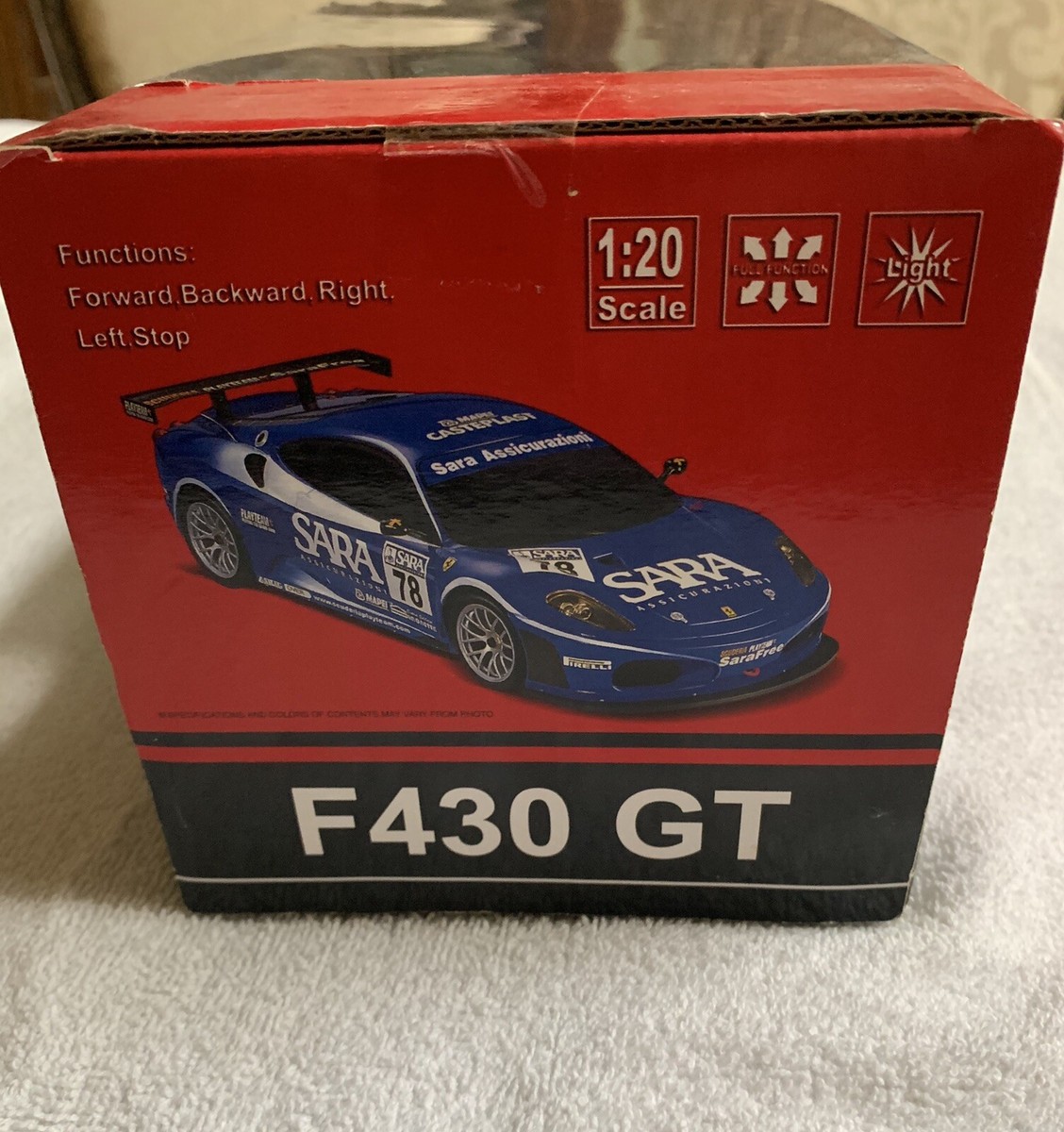 Ferrari F430 GT R/C 1:20 Full Function R/C Car - MJX Technic - New