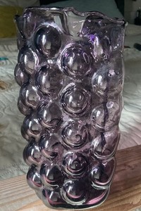 希少なヴィンテージ BLENKO ブレンコガラス 置物 手拭きガラスアメリカ