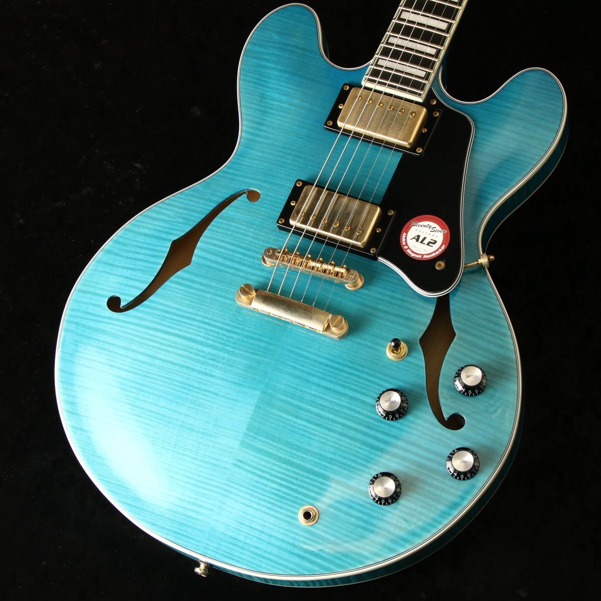 Seventy Seven Guitars EXRUBATO-CTM-JT Aquamarine Blue | eBay