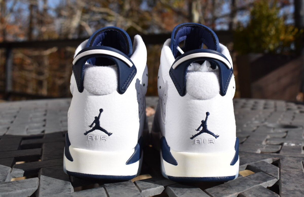 Nike Air Jordan 6 Retro GS 'Midnight Navy' 2022 384665-141 Youth