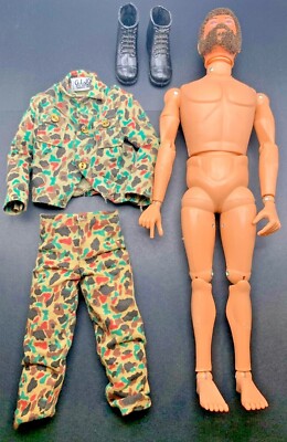 Vintage 1970 Hasbro - GI JOE Land Adventurer v1 #7401 - Action