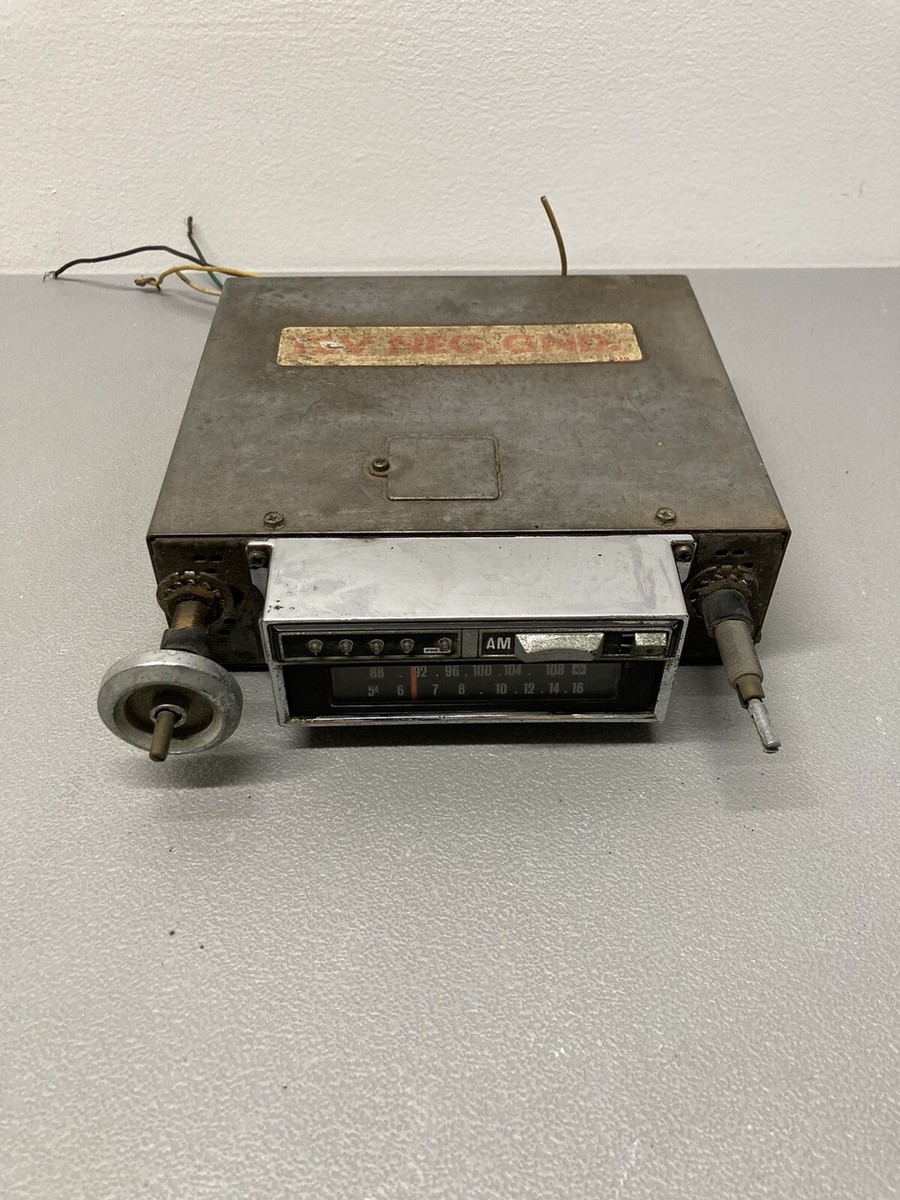 Vintage LearJet AM 8 Track Car Stereo Tape Player Made In Japan