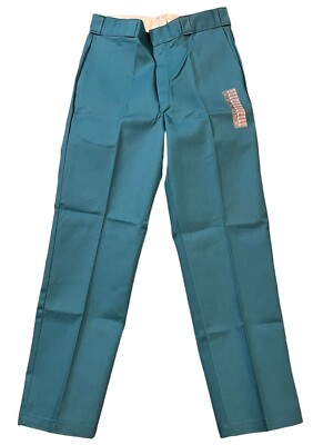 Vintage 1998 Dickies 874 Work Pants Original Fit Straight Leg Teal
