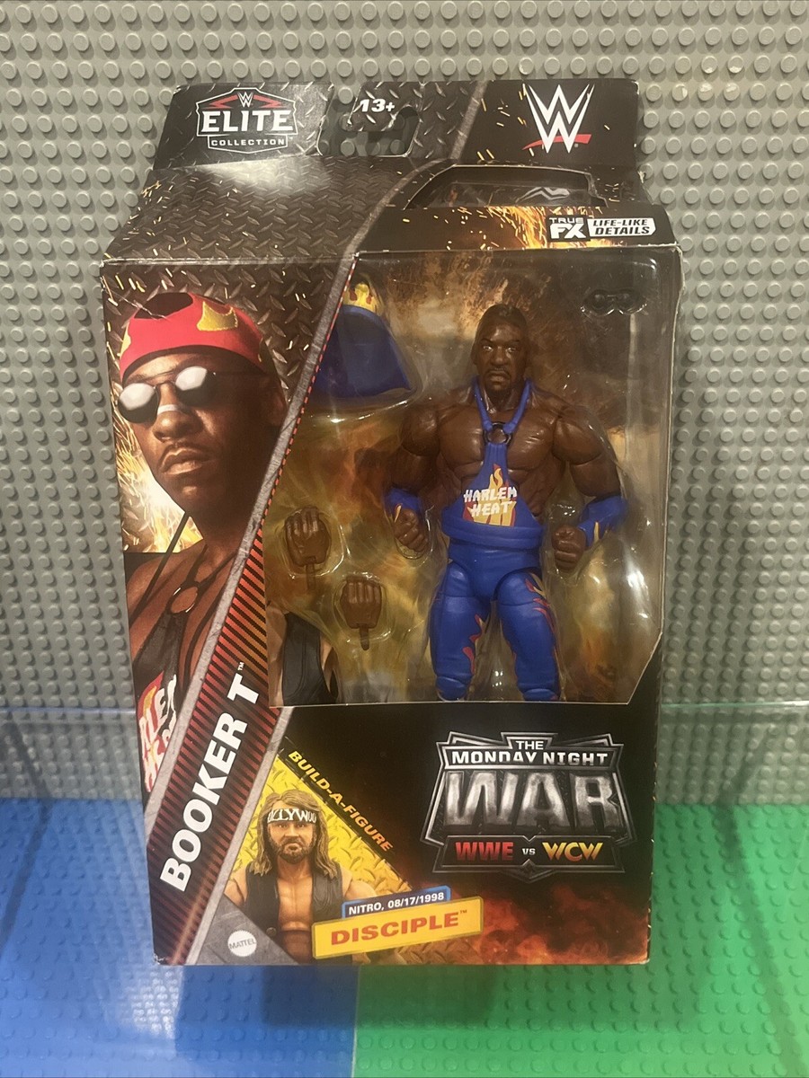 WWE Elite BOOKER T Harlem Heat Monday Night War WCW Nitro Mattel