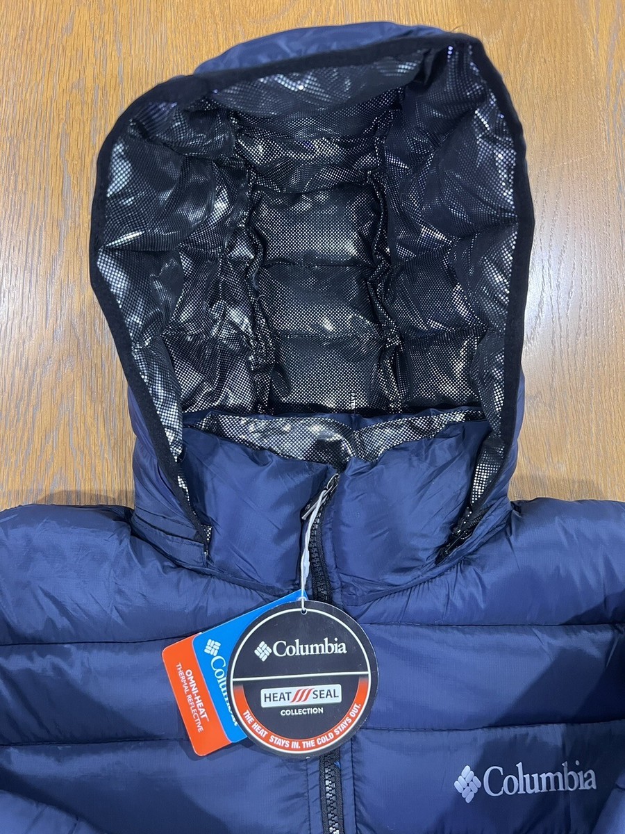 Columbia - Mens Down Puffer Jacket W/ Removable Hood. Omni-Heat