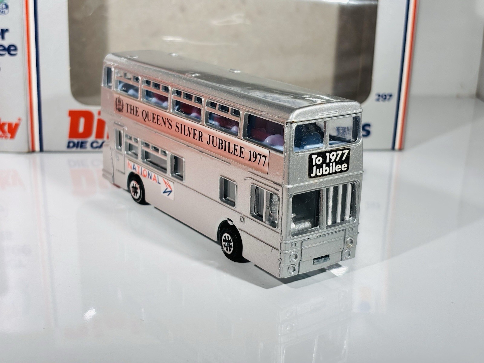 Dinky 297, Silver Jubilee Bus - Free Price Guide & Review