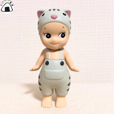 Sonny Angel Cat Life Series Mini Figure Silver Tabby Authentic