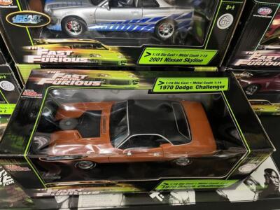 RACING CHAMPIONS 1/18 Fast & Furious 1970 DODGE Challenger Diecast