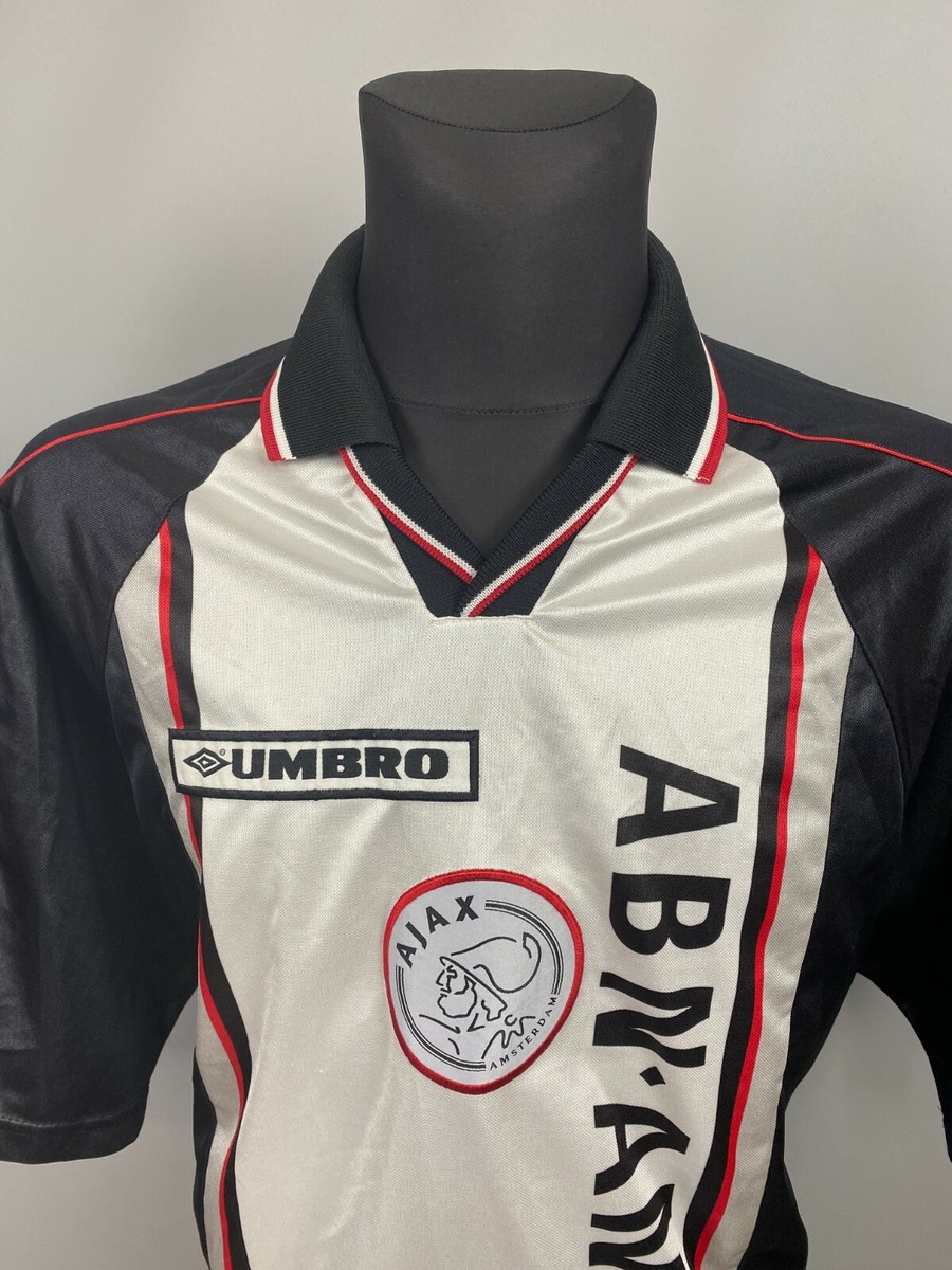 AJAX 1998 1999 AWAY SHIRT FOOTBALL SOCCER JERSEY UMBRO MENS SIZE
