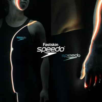 SPEEDO Men's FASTSKIN LZR Pure GLINT Size L 65% Nylon 35