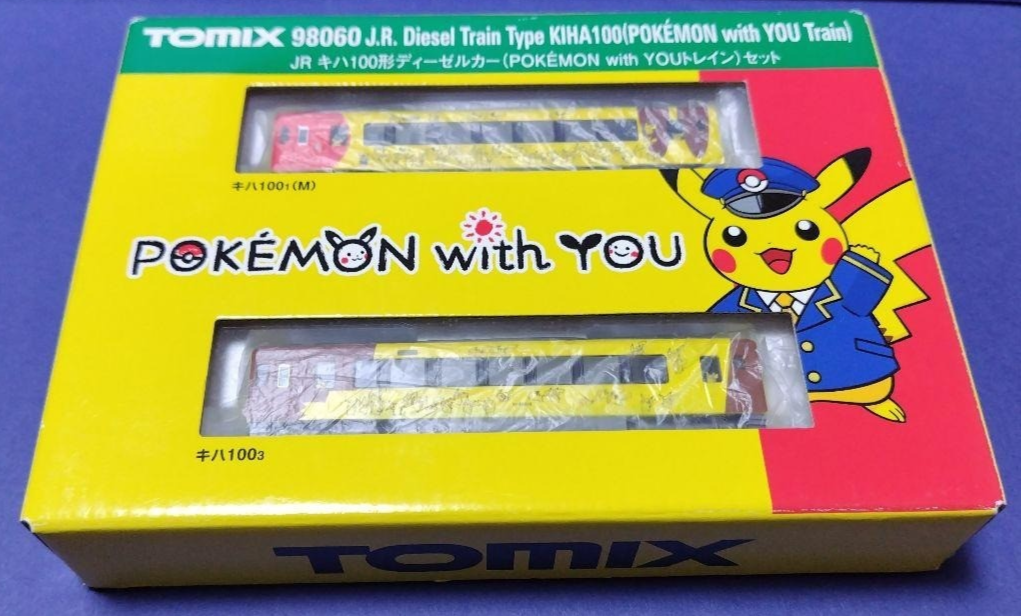 KIHA 100 Form Pokemon With You Train Set 2 Cars 98060 Model Diesel