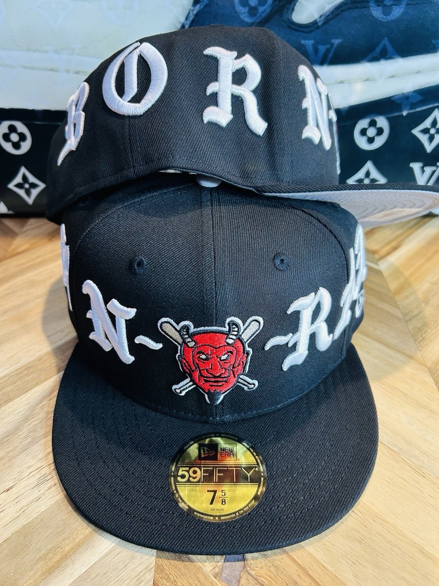 New Era Born X Raised Mexico Diablos Fitted Bred Rojos 7 5/8 Sold