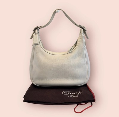 COACH Vintage Y2K Luxury Pebbled Leather Small Hobo Shoulder Bag