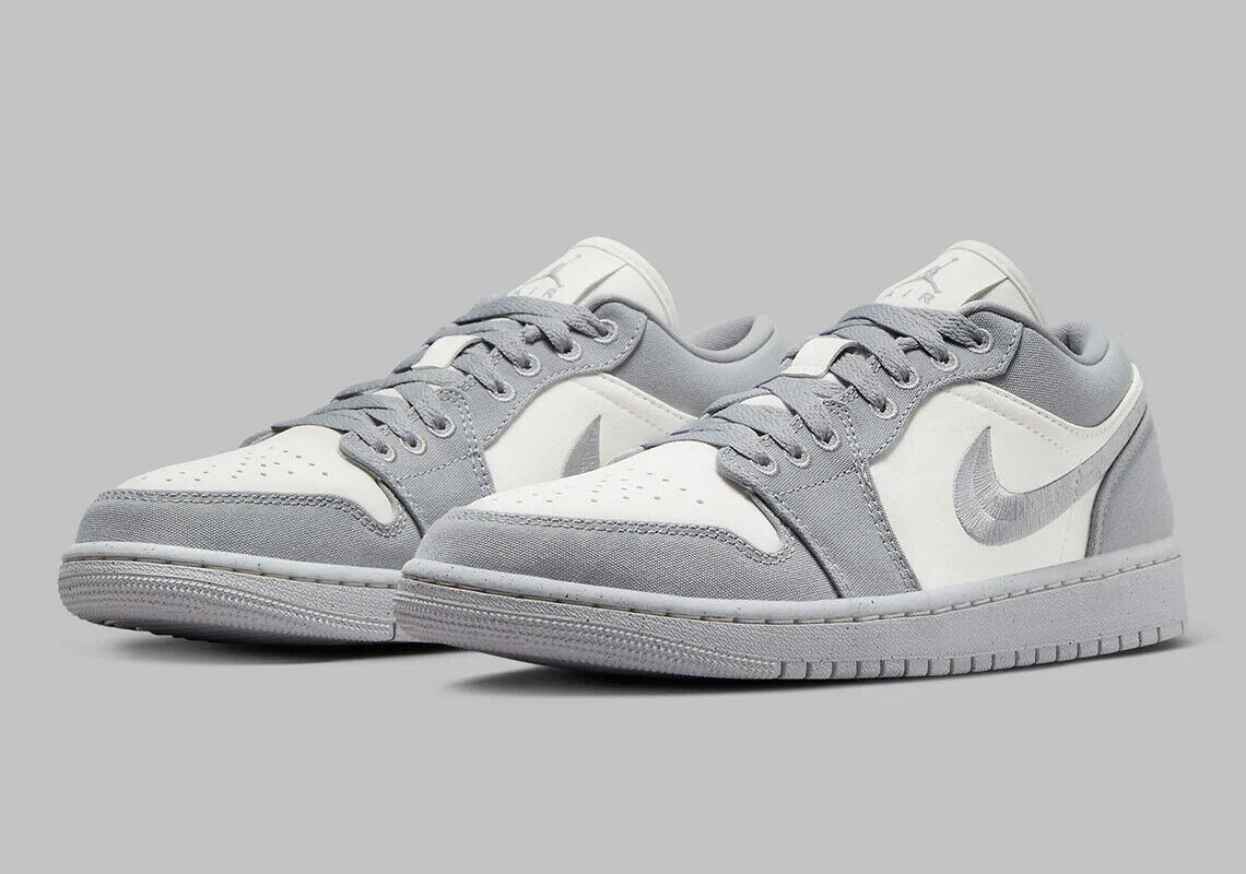 Nike Air Jordan 1 Low SE Steel Grey Sail DV0426-012 Women's Sizes