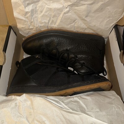 Jordan Galaxy Black Gum Shoes BLACK/BLACK 820255-011 Size 9.5 Rare