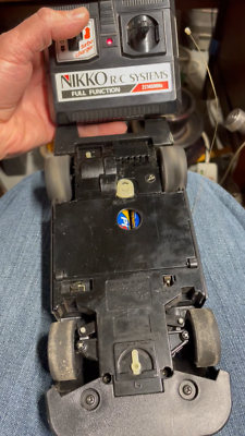 Nikko 1985 Nissan GTP ZX-Turbo RC Car #83 W/Remote Control Tested