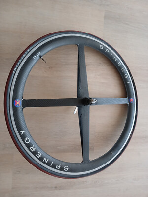 700C Spinergy Rev X Carbon Fiber 8 speed Cassette Clincher Rear