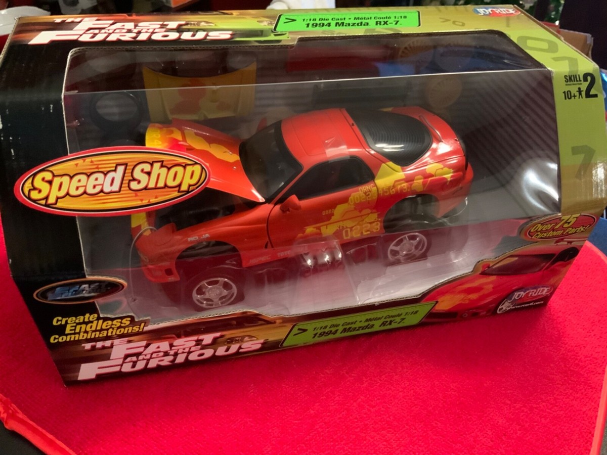 Fast & Furious 1994 Mazda RX-7 1:18 Racing Champions Speed Shop