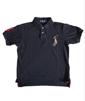 Polo by Ralph Lauren Black Classic Polo Shirt Size L | eBay