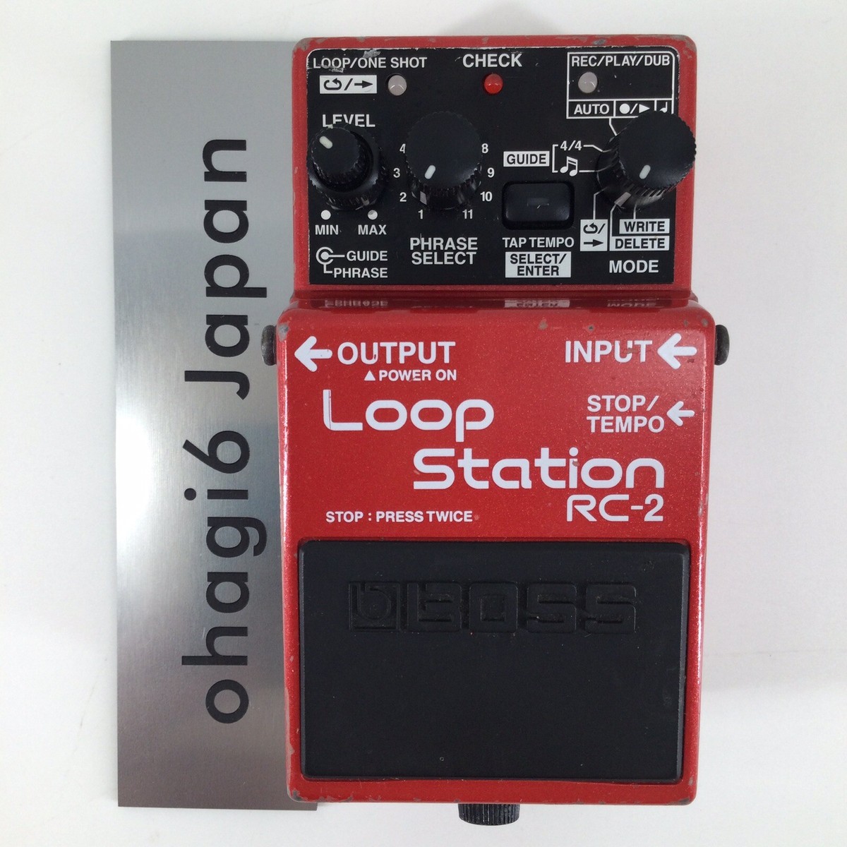 Boss RC-2 Loop Station Guitar Bass Phrase Recorder Pedal Looper | eBay