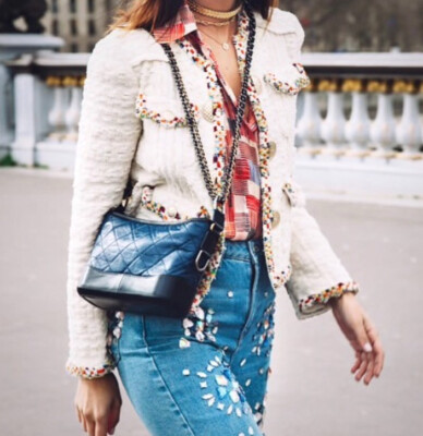 Rare Chanel 17C 2017 Cruise Cuba Coco Fantasy Tweed Jacket Ivory