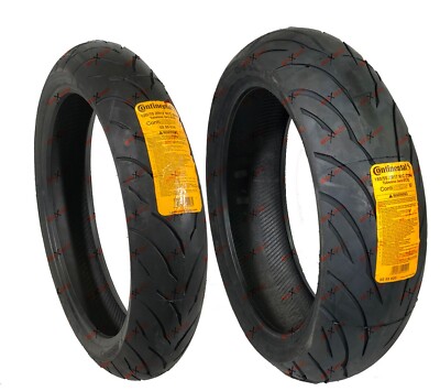 Continental 120/70-17 180/55-17 Front Rear Tire Set Conti Motion
