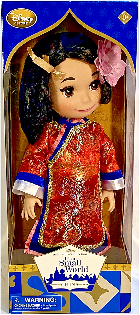 Disney Animators Collection It's A Small World CHINA Singing Doll