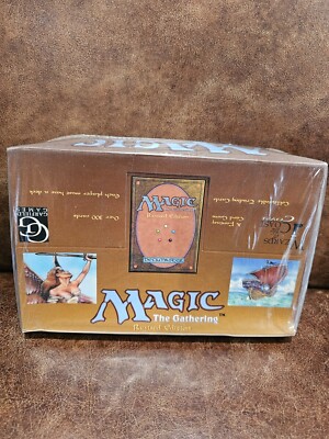 Magic The Gathering MTG Revised, Factory Sealed Box 36 Booster