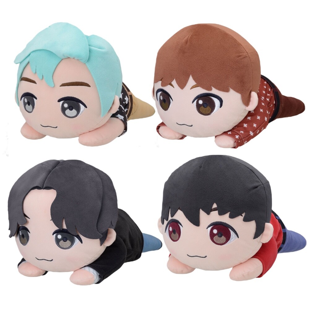BTS TinyTAN Lying Down Nesoberi Mega Jumbo Plush Doll Dynamite RM
