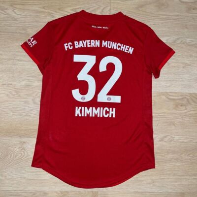 BAYERN MUNICH ADIDAS 2019/2020 WOMEN'S JERSEY #32 KIMMICH SIZE “XS