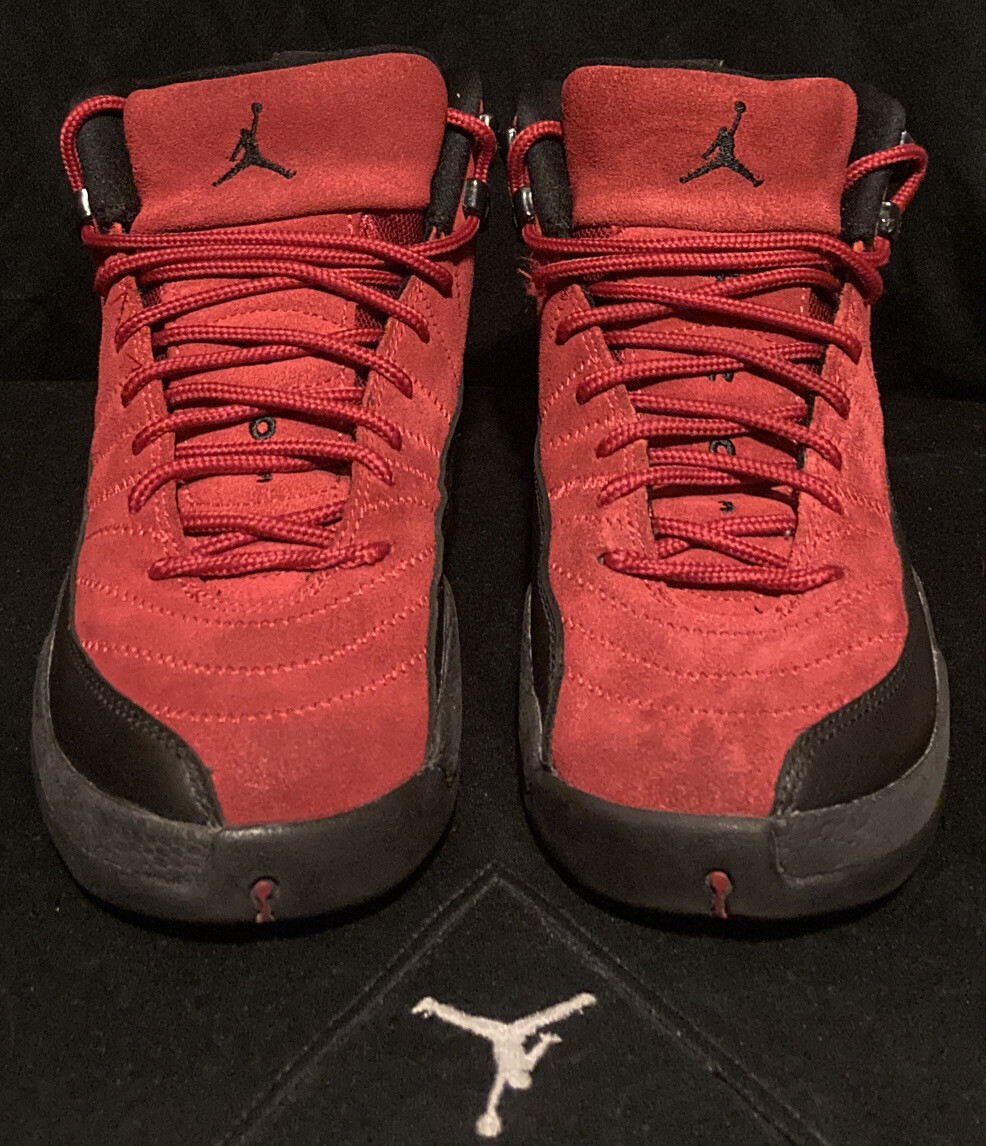 Nike Air Jordan 12 Retro XII Reverse Flu Game GS Sz 6Y 153265-602