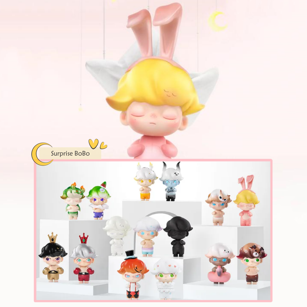 Dimoo Retro Series Blind Box Confirmed Figure Birthday Gifts Toys