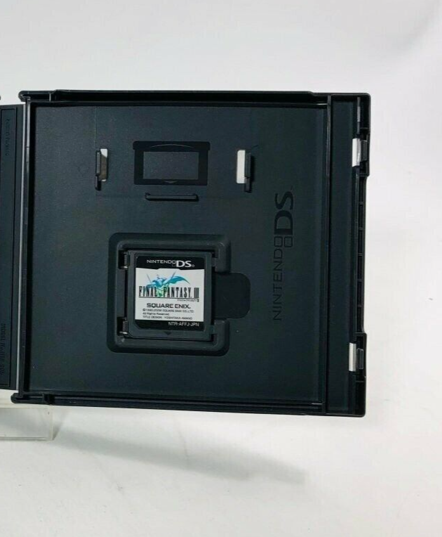Final Fantasy III Crystal Edition Nintendo DS Lite Japan FF3 game