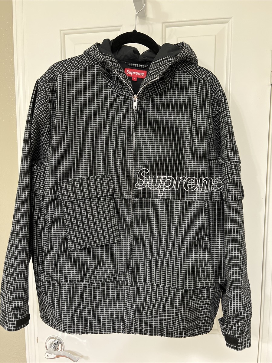 SUPREME Ripstop Utility Jacket Hooded SS20 Black Small (S) | eBay