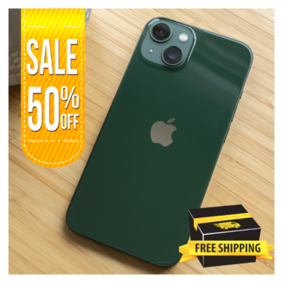 Apple iPhone 13 128GB Green/Black Unlocked Verizon 5G TMobile Good