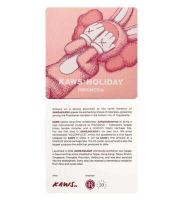 ORIGINAL* KAWS - Holiday Indonesia Vinyl Figure - LIMITED EDITION