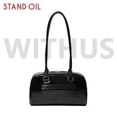 STAND OIL Chubby bag Black Women's Shoulder Bag - Tracking_ | eBay