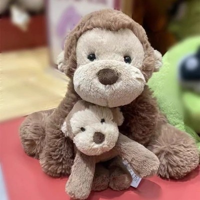 Jelly-cat Smudge Monkey Soft Plush Toys Stuffed Animal Doll 18CM/7