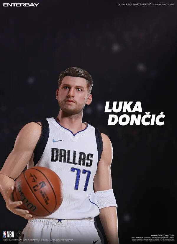 LUKA DONCIC ENTERBAY 1/6 REAL MASTERPIECE NBA COLLECTION NBA