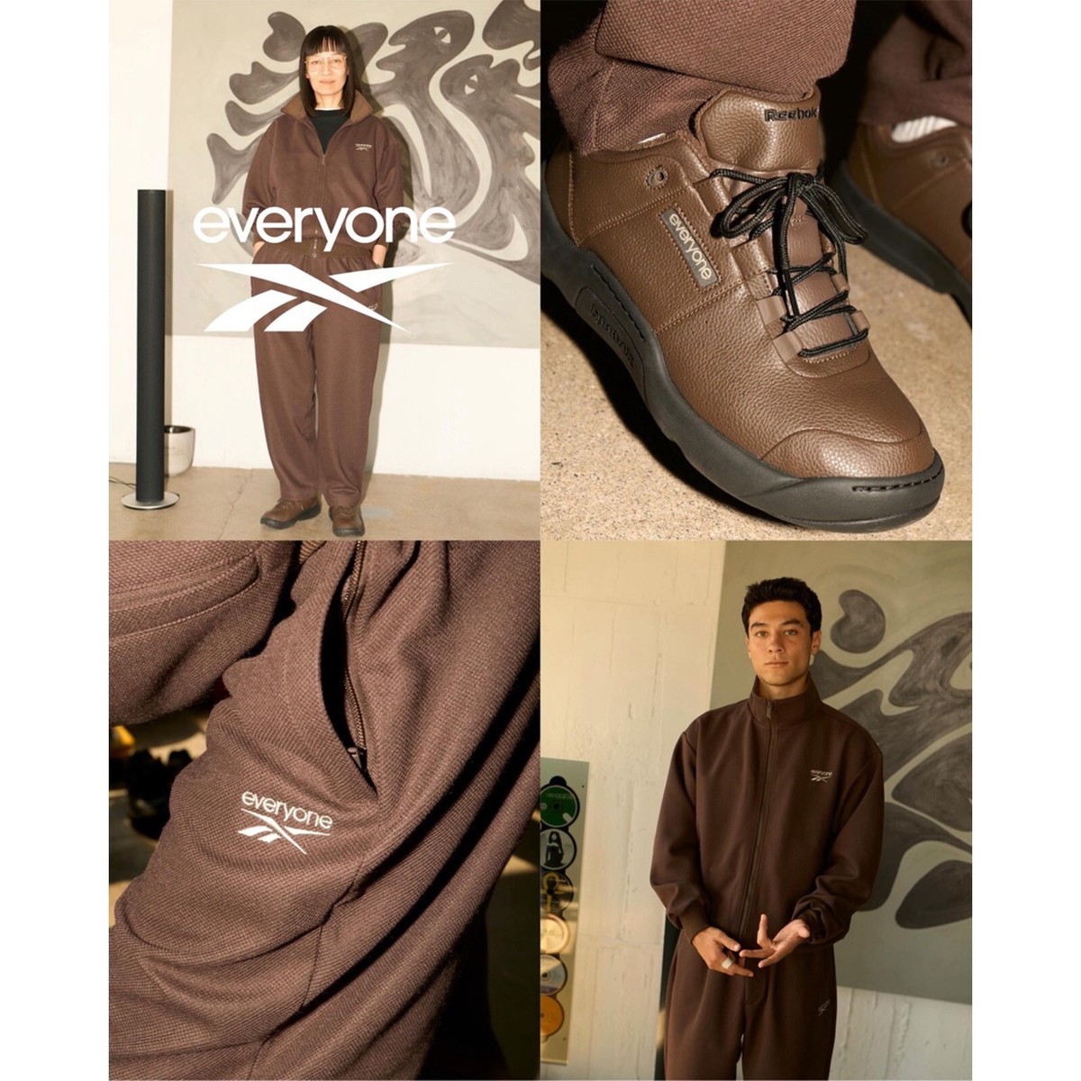 REEBOK everyone CLASSIC TRACK セットアップ