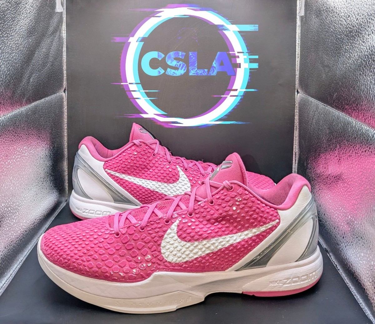 Nike Kobe 6 Protro Kay Yow Think Pink | eBay