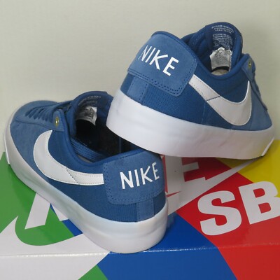 Nike Zoom SB Blazer Low Pro GT Blue Skateboarding DC7695-401 Mens