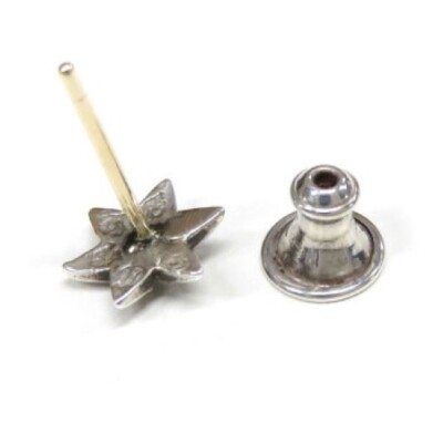 Chrome Hearts Star Stud Earrings SV925 14K (Post) Unisex Used | eBay